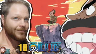 THE GAIMON IN THE ROUGH | One Piece Anime Reaction Episode 18