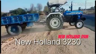 Demo between new Holland 3230 Vs Massey Ferguson 241DI #new holland 3230 demo, tractor and Agricult