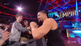 WWE seth rollins & roman reigns helps Dean Ambrose || Roman reigns returns