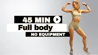 Bodyweight Blitz: 45-Minute Home Workout for All Levels