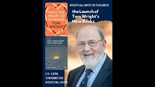 NT Wright Book Launch