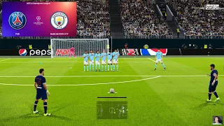 PES 2021 | PSG vs Manchester City | Neymar Free Kick Goal | UEFA Champions League UCL Semi Final