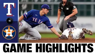 Rangers vs. Astros Game Highlights (9/6/22) | MLB Highlights