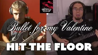 Bullet for my Valentine - Hit the Floor (dual guitar cover by MattyPS and WhiteSlash)