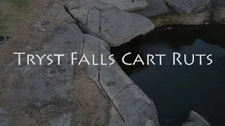 Tryst Falls Cart Ruts, Missouri, USA