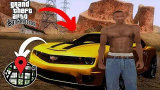 Secret Chevrolet Camaro Found In GTA San Andreas (Hidden Spot)