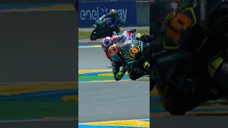 Marini and Alex Marquez crash out after contact! | 2023 #FrenchGP