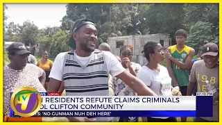 Clifton Residents Refute Police Claims 'Nuh Gunman Nuh Deh Here' | TVJ News