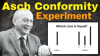 Asch Conformity Experiment Explained | Line Conformity Study | Solomon Asch