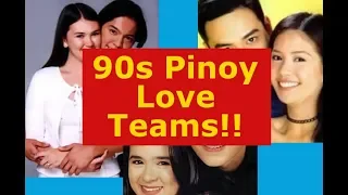 Throwback 90s Pinoy Love Teams