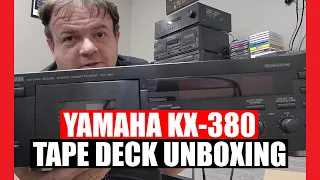 Yamaha KX-380 Tape Deck Unboxing