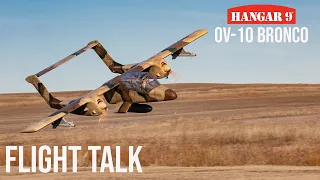 Hangar 9 OV-10 Bronco 30cc ARF Flight Talk