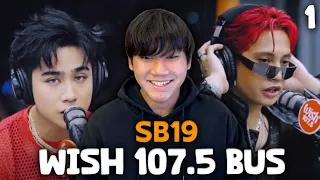[REACTION] SB19 LIVE on Wish 107.5 Bus Part 1 // Gento, Mana, Bazinga and I WANT YOU