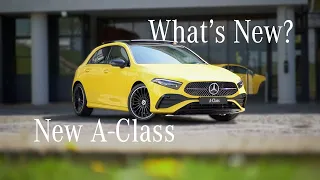 The New Mercedes-Benz A-Class Facelift- What's New?
