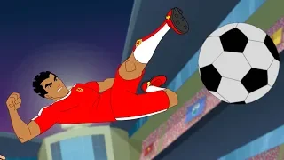 Supa Strikas | Broken Record | Soccer Cartoons for Kids | Sports Cartoon