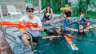 LTT Game Nerf War : Prison Break Campaign Warriors SEAL X Nerf Guns Fight Mr.Zero Crazy