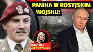 PANIKA wśród ROSYJSKICH żołnierzy! BRAKUJE im kluczowej rzeczy! Gen. Bieniek: Ukraina ma INICJATYWĘ