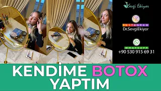 Kendime Hollywood Botoxu Yaptım