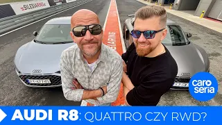2 X Audi R8, czyli kto ma większego! (TEST PL/ENG 4K) | CaroSeria