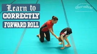 Head Over Heels Gymnastics Tutorials, Learn to correctly Forward Roll with good technique.