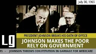 If Lemon Global Was Around On? June 30, 1965: President Johnson Just Signed Medicare Into Law!!!