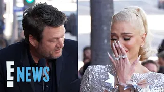 Gwen Stefani TEARS UP at Walk of Fame Ceremony Thanks to Sweet Blake Shelton | E! News