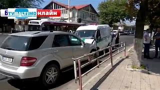 Три автомобиля пострадало в масштабном ДТП в Бельцах 20 08 18