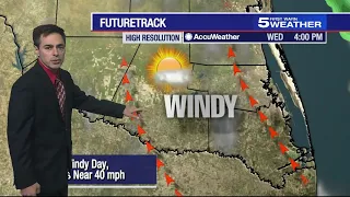 Noon Weather Forecast for Wed. Dec. 30, 2020