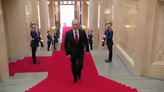 Putin's Extraordinary Alpha Male Walk 1080P HD