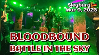 Bloodbound - Battle in the Sky @Kubana, Siegburg, Germany 🇩🇪 March 9, 2023 LIVE HDR 4K