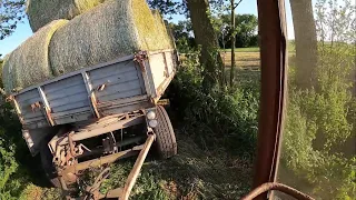 Sianokiszonka z podmokłej łąki || Znowu utopiłem || Problem z nowymi kołami :O