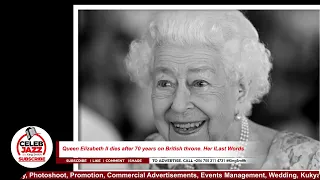 Biibino ebitonotono ebikwata ku Queen Elizabeth II: dies after 70 years on British throne.