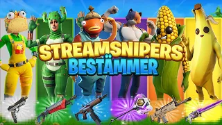 SNÄLLA STREAMSNIPERS BESTÄMMER MINA VAPEN I FORTNITE