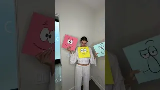 Bathroom SpongeBob part 2 😍 / Eva Miller TikTok #evamiller #tiktok #shorts  #trending #ytshorts