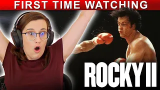 ROCKY II (1979) | MOVIE REACTION! | FIRST TIME WATCHING!