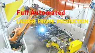 Full Automated Ladder Frame Robotic Welding Line Solution-2022