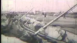 1953 floods in Belgium and the Netherlands.  Film 90830