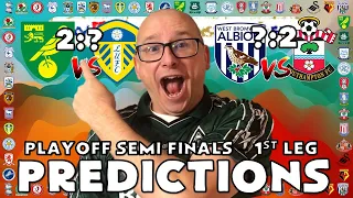 2023/24 - EFL CHAMPIONSHIP PLAYOFF PREDICTIONS - 1ST LEG