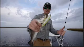 You can Catch Speckled Trout on Hard Baits, Even in a Front