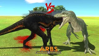 Qianzhousaurus vs INDORAPTOR (Remastered) Dinosaurs - Animal Revolt Battle Simulator