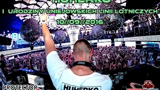 ★★ HUHERKO  LIVE MIX ★★ I Urodziny Uniejowskich Linii Lotniczych ★ 10//09//2016 ★★