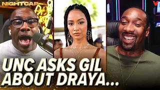 Gilbert Arenas clams up when Shannon Sharpe brings up Draya Michele | Nightcap