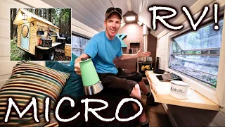 Overnight Glamping in MICRO 32 sq ft. RV Camper in LUXURY! - The "Glamper"