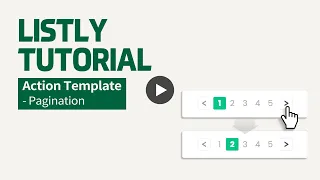 Tutorial-9. Action template - Pagination