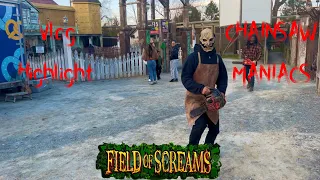 Field Of Screams Vlog Highlight - CHAINSAW MANIACS