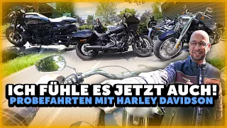 JP Performance - ICH FÜHLE ES JETZT AUCH! | Probefahrten mit Harley Davidson