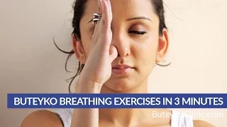 Buteyko Breathing Exercises in 3 minutes by Patrick McKeown