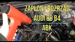 AUDI 80 ABK  -  Ustawienie zapłonu zgodnie z procedurą