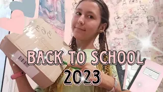 back to school 2023📌💖//мои покупки в школу//иду в 10класс//Олеся Рулит