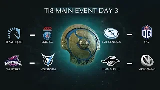 TI8 Main Event Day 3 Highlights | The International 2018 MainEvent Day 3